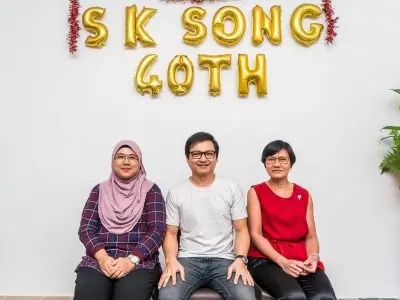 S.K. Song law office reception area Johor Bahru